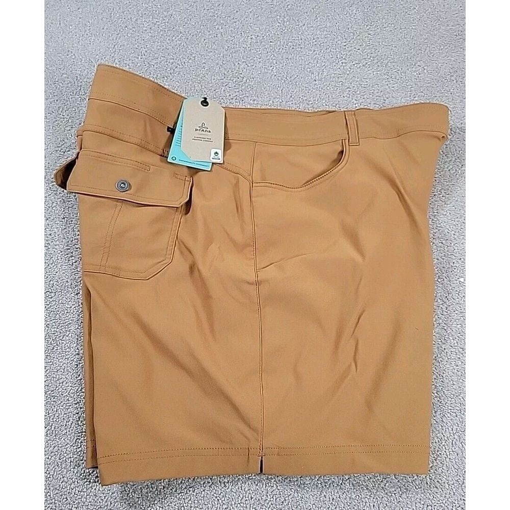 prAna Women's Halle Shorts EARTHBOUND  Size 22 Standard‎ Fit- 7" Inseam NWT